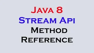 17 9 Java 8 Stream Api Features part 8 foreach Method Reference