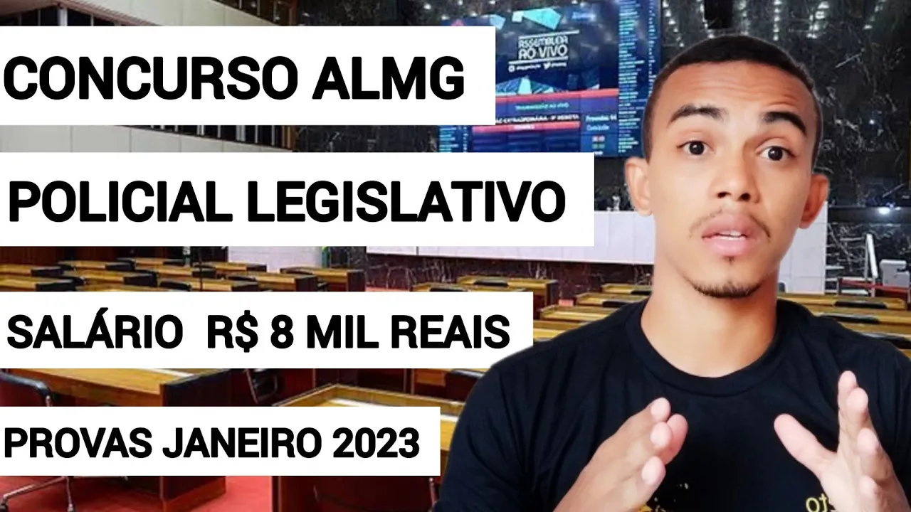 CONCURSO ALMG - POLICIAL LEGISLATIVO MINAS GERAIS