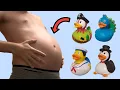 Voring ducks My belly gets huge - Vore Story