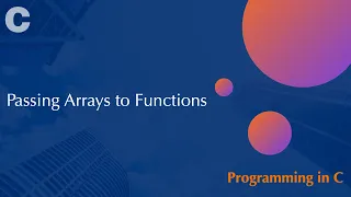Passing Arrays to Functions