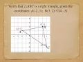 Verify a Right Triangle