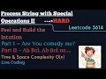 Leetcode 3614 Process String with Special Operations II Build the Intuition O n Solution