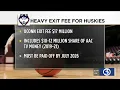 UConn to pay 17 million exit fee to depart AAC