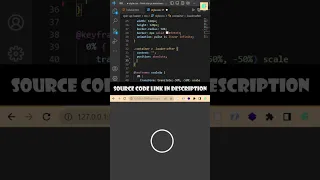 How to make spin up loader with CSS HTML CSS Tutorial CodeIsMine