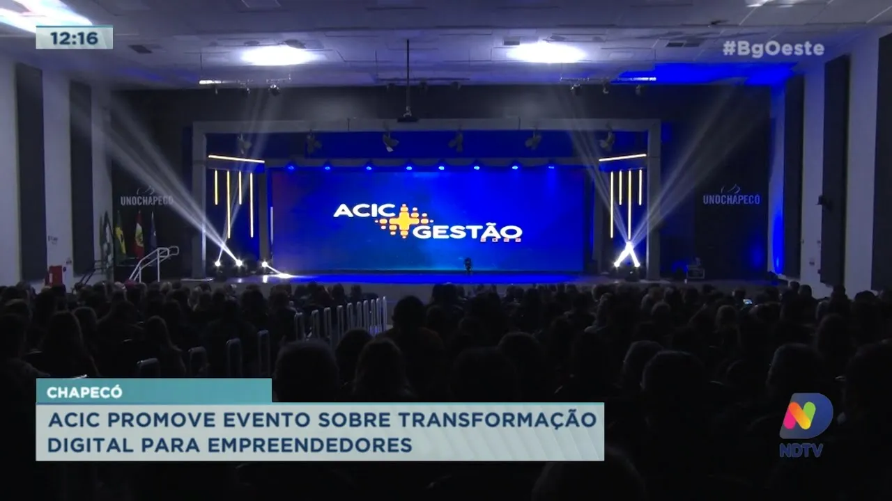 ACIC promove evento sobre transformação digital para empreendedores em Chapecó