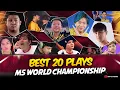 Download Lagu THE BEST TOP 20 PLAYS of M5 WORLD CHAMPIONSHIP . . . 😮