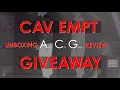 CAV EMPT Unboxing Review GIVEAWAY