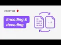 How to encode decode messages with PartyServer