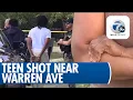 Teen shot on Detroit s West Side hospitalized police investigate