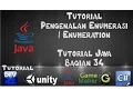 Tutorial Java dengan Netbeans - 34 Tutorial Pengenalan Enumerasi Enumeration