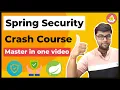 Spring Security in one Spring Security Crash Course HINDI
