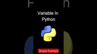 Variables in Python Explained in 1 Minute Python for Beginners Super Easy Example