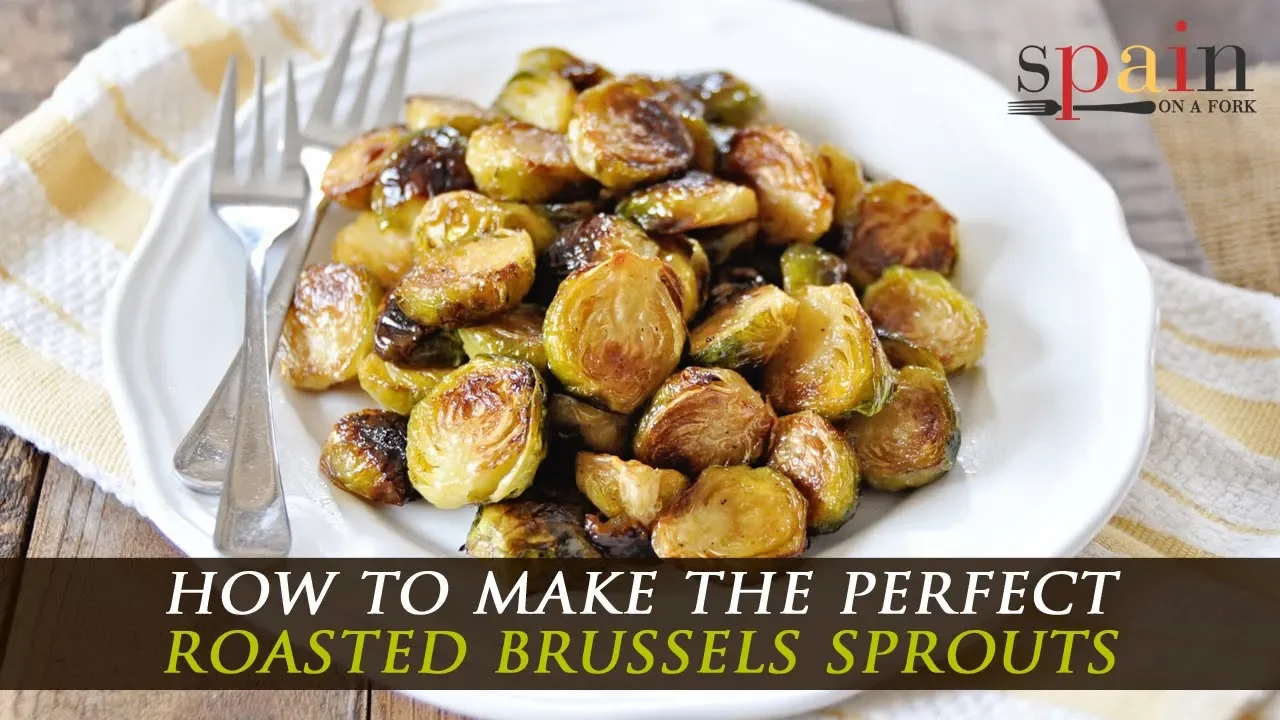 Roasted Brussels Sprouts with Sherry Vinaigrette + Giveaway Winner!
