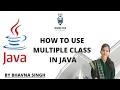 Use Multiple Class in java Hindi