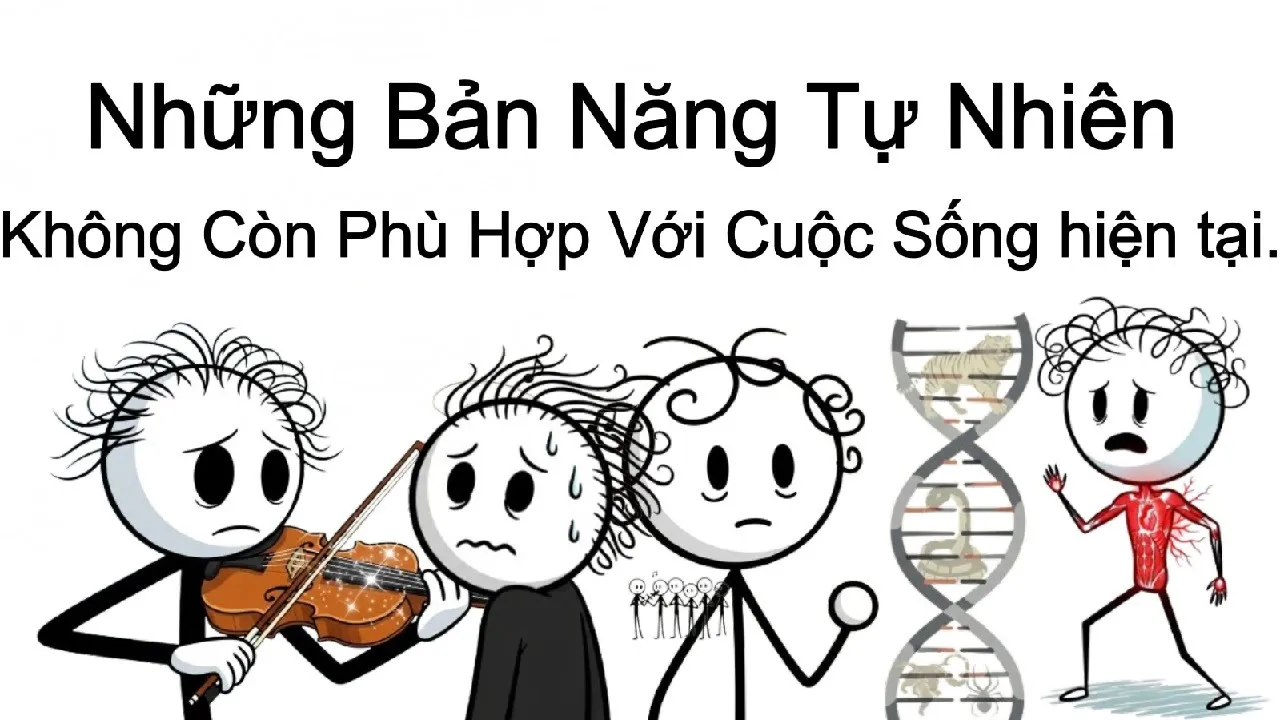 Outline Video Những Bản Năng Tự Nhiên KHÔNG Còn Phù Hợp Với Cuộc Sống Hiện Tại