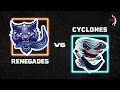 RENEGADES vs CYCLONES - 3 20 26