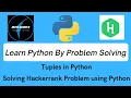 Python Tamil - Python tuples in Tamil