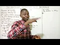 Joshua Okwuwe Online Maths - PERCENTAGE INCREASE AND DECREASE