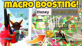 This Macro Literally Boosts For You and it s AMAZING Bee Swarm
