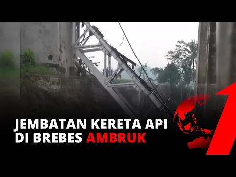 Tergerus Banjir Bandang, Jembatan Kereta Api di Brebes Putus | tvOne