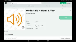 Undertale Bam Effect 75 OR 100 KILLSTREAK SOUND EFFECT 