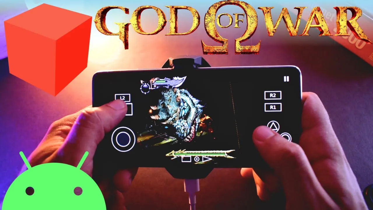 God of war Android Gameplay | PS2 Emulator Android | Nethersx2 Android