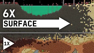 Terraria s Corruption actually spreads 6x faster on the surface Why