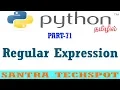 Regular Expression in Python Python tutorial in Tamil