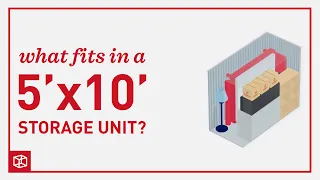 Storage Unit Size Guide - 5 x10
