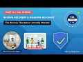 SQL Server Backup Disaster Recovery The Backup That Never Actually Worked SQL for Beginners