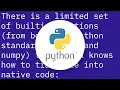 Calling Cython functions from Numba jitted code