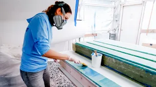 CATAMARAN BUILD – Our Daggerboard Case Halves Are Now ONE! (MJ Sailing – Ep 234)