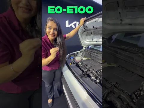 Kia’s New E100 Compatible Car 😮 #shorts