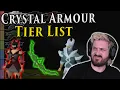 Crystal Armour Tier List for Oldschool Runescape