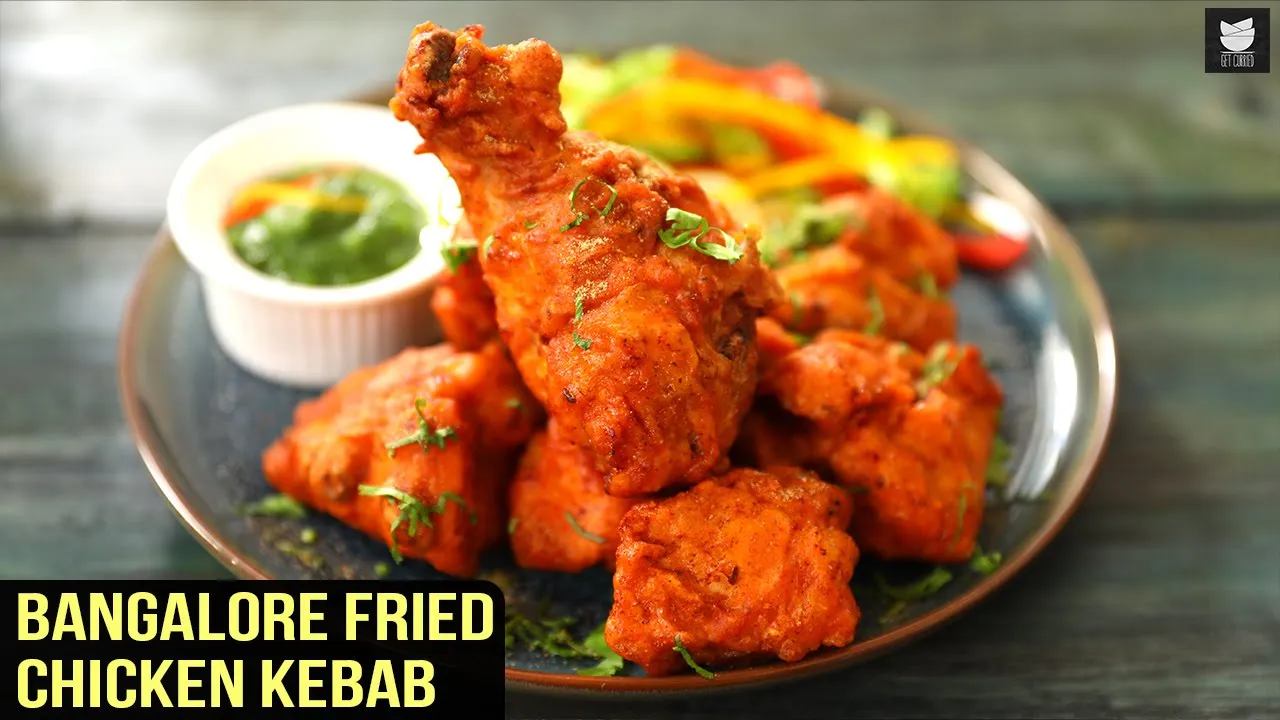 Bangalore Fried Chicken Kebab   Bangalore Style Fried Chicken   Chicken Kebab Recipe By Prateek