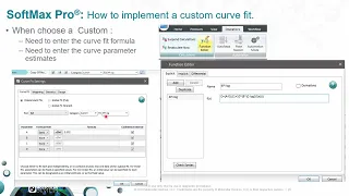 How to apply custom curve fit in SoftMax Pro