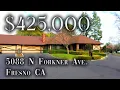 Cozy Condo For Sale 5088 N Forkner Ave Fresno California East of Van Ness Extension 3 bed 2 bath