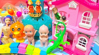 الجزء الأول من مغامرة جنه ورؤي في بيت البراد جنه ورؤي مامتي دكتورة العاب بنات 