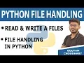 Read Write a Files in Python - Python Tutorial for Beginners
