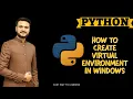 Python Tutorial for Beginners - How to Create virtual environment in python codewithshakaib