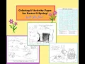 Printable Easter Activity Pages by A Lea Beall