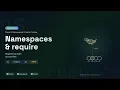 Clojure Namespaces require Organizing Code Across Files Episode 20