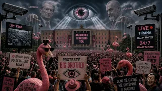 Protesta "Big Brother" e "Përputhen" i Flamingo - Bulevardit me ambicje Revolucionarësh majtistë!