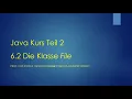 Java Teil 2 6 2 Die Klasse File