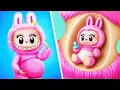 Download Lagu LABUBU Doll Became Mommy! LOL OMG DIYs