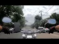 elk river harley Davidson car and bike show and gusty wind ride towards home
