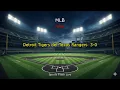 Detroit Tigers vs Texas Rangers MLB Final Score 3-0 July 05 2026