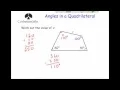 Angles in a Quadrilateral