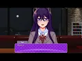 Asking Yuri what have she been doing with my pen Just Yuri DDLC Mod