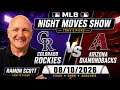 Rockies vs Diamondbacks MLB Betting Odds Picks 26 Night Moves Show